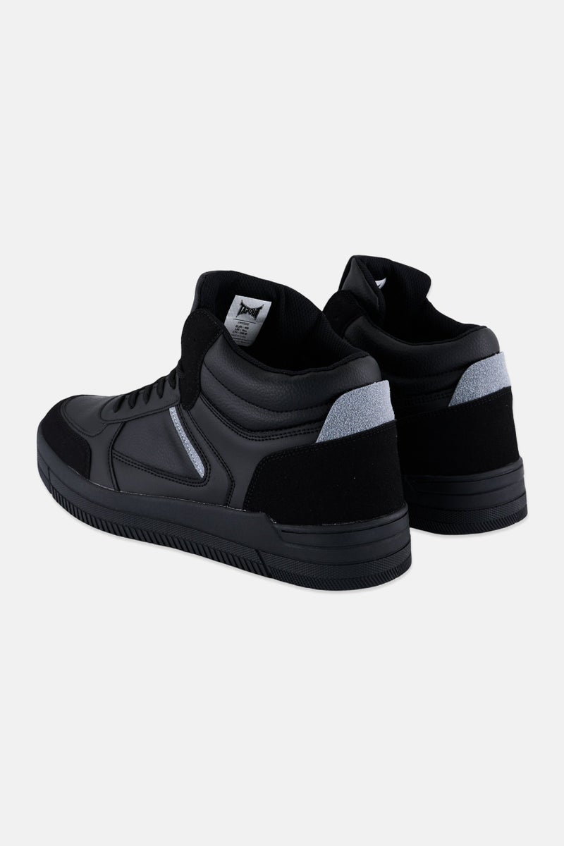 TapouT Men Lace Up Outdoor Shoes, Black - Image 2